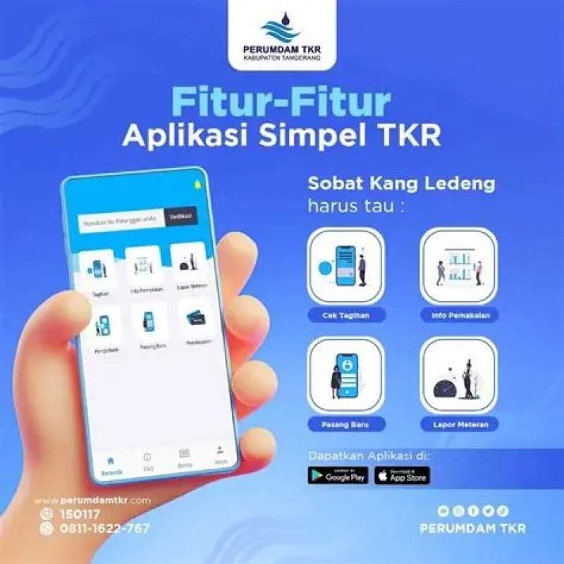 Perumdam TKR Hadirkan Kemudahan Pengajuan Sambungan Baru via SIMPEL TKR