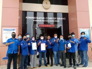Minta Keadilan Hukum, DPD Demokrat Banten dan DPC Tangsel Layangkan Surat ke PTUN Serang