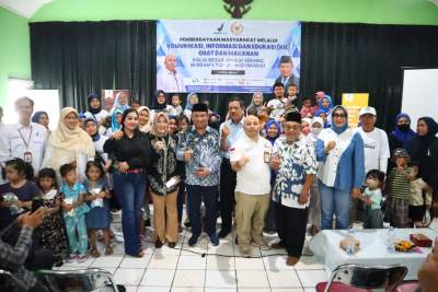 Muhammad Rizal DPR RI Gandeng BPOM Serang Sosialisasi KIE Obat dan Makanan Bersama Masyarakat Ciledug Kota Tangerang