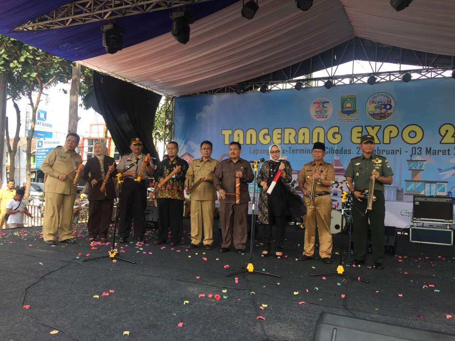 Pembukaan Tangerang Expo