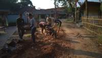 Warga Cisoka Akui Terbantu Program TMMD