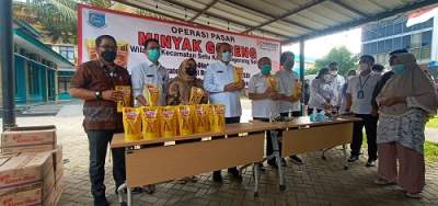 IKPP Operasi Pasar Minyak Serentak di 6 Kecamatan Tangsel