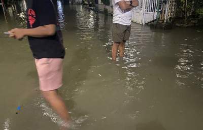 Sungai Meluap, Ratusan Rumah Di Perum GAS Sukadiri Banjir