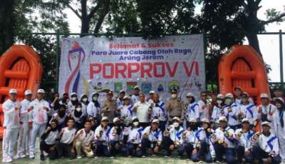 Pertama Kali Cabor Arung Jeram Dipertandingkan di Porprov Banten