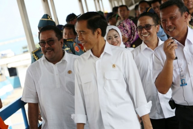 RANO SAMBUT BLUSUKAN PERTAMA JOKOWI KE PULAU SUMATERA