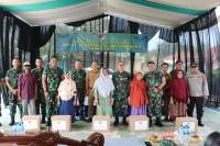 Dalam Rangka HUT Korem 052/Wkr ke 24 Danrem Gelar Bakti Sosial