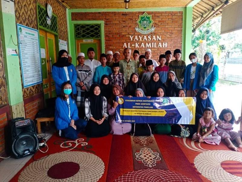 Sambangi Santri Yayasan Al-Kamilah Depok, Mahasiswa UNPAM Berikan Materi Tentang Bahaya Tindakan Bullying Terhadap Mental