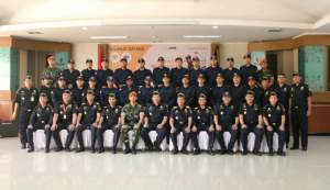 Petugas Bea Cukai Bandara Soetta Dilatih Pasukan TNI AU