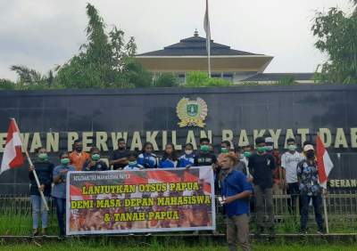 Puluhan Pemuda Pelajar dan Mahasiswa Papua Minta Otsus Papua Jilid II Dilanjutkan