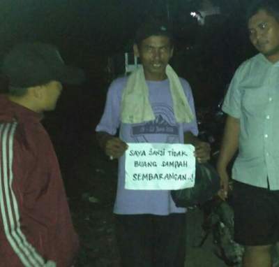 Dinas Lingkungan Hidup Tangsel Tegur Langsung Warga yang Buang Sampah Sembarangan
