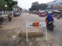 Jalan Iko Jatmiko Yang Amblas Diperbaiki