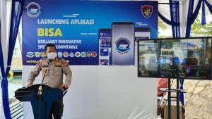 Monitoring Keamanan Selat Sunda, Ditpolairud Polda Banten Luncurkan Aplikasi BISA
