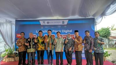 Wakil Menteri Perdagangan RI Jerry Sambuaga Resmikan Pasar Digital di Babel