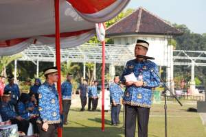 Pj Bupati Tangerang Hadiri Apel Upacara Hari Kesadaran Nasional