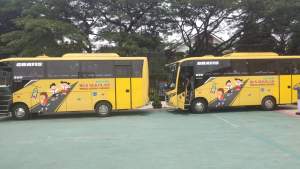 Pemkot Tangsel Tambah Rute Bus Sekolah Gratis untuk Pelajar, Simak Rutenya!