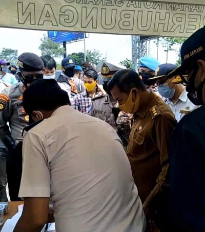 Pantau Check Point, Syafrudin : Dibantu TNI Polri, Kesiapan Check Point Semuanya Sudah Siap