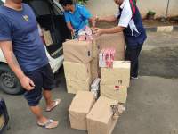 Bea Cukai Banten Amankan Ratusan Ribu Rokok Ilegal dari Jawa Timur