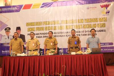 Sekda Harap Anak di Kab Tangerang Tidak Putus Sekolah