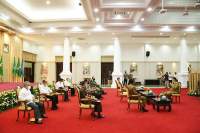 WH-Andika Terus Koordinasi dengan TNI/Polri Tentang Larangan Mudik&nbsp;Bangun 18 Titik Penyekatan