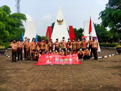 Peringati Hari Pramuka ke-60, Kwarcab Tangsel Lakukan Apel Sederhana
