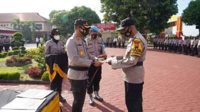 Kapolres Asahan Berikan Apresiasi Reward kepada Aiptu Mahmudin