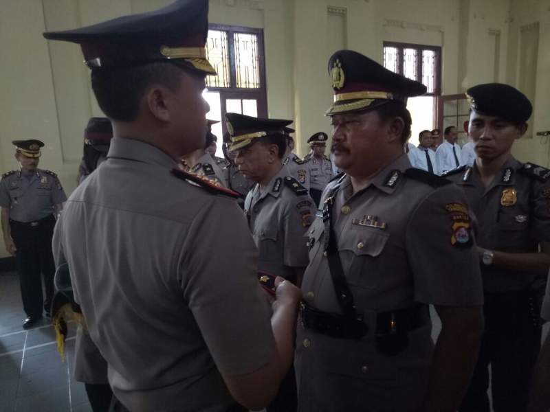 Beberapa Pejabat Polres Serang di Rotasi