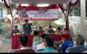 Serap Aspirasi Masyarakat, Wakil Ketua DPRD Kabupaten Serang : Harus Ada Aspirasi Prioritas yang Diunggulkan