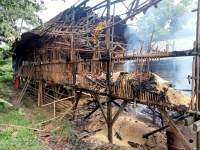 Kandang Ayam Kebakaran, 1000 Ekor Ayam Hangus Terpanggang