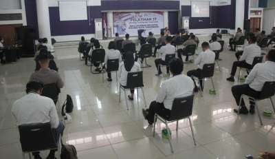 Suasana saat berlangsung pelatihan 3 T.