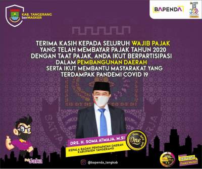 Terimakasih Wajib Pajak yang Tidak "poho" Bayar PBB dan  Telah Jujur Setor BPHTB