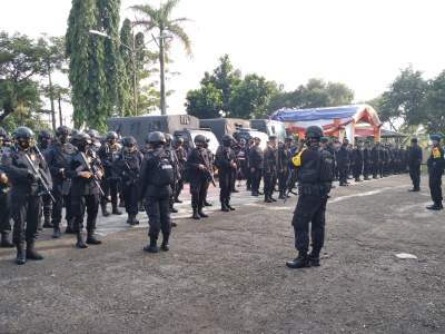 Pengaman Pilkades Antar Waktu di Pakuhaji, Polisi Siapkan 400 Personil