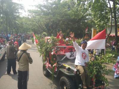 Warga Desa Wanakerta Gelar Kirab Budaya