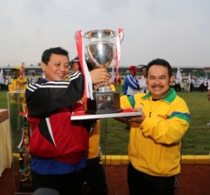 Kota Serang Juara Umum Porprov Banten ke- IV