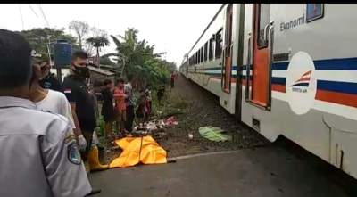 Diduga Depresi, MR X Tewas Bunuh diri Tidur di Rel Kereta