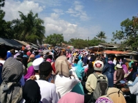 Warga Berdesakan Hadiri Haul Syech Abdul Qodir Aljailani