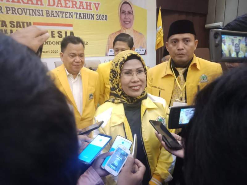 Ketua DPD Partai Golkar Ratu Tatu Chasanah
