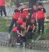 Pelepasan bibiit lele oleh Lapas II A Tangerang.