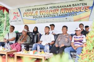 Piala Wadirkrimsus Polda Banten, AKBP Sigit: Sepakbola Menyatukan Kita Semua
