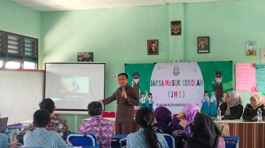 Kejaksaan Negeri Kabupaten Tangerang kembali menggelar program Jaksa Masuk Sekolah (JMS)