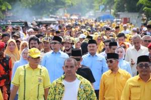 Mahyaruddin Salim B Calon Walikota Resmi Daftar ke KPU Tanjungbalai