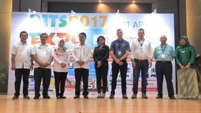 Pembukaan pameran industri teknologi di Kota Tangerang.