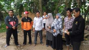 Dinas Perkim Provinsi Banten Pantau Lokasi Rumah Roboh di Serang