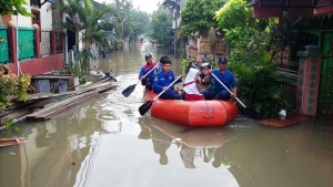 Total Persada Tangerang Masih Dikepung Banjir