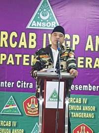 Zaki Resmi Buka Konfercab ke IV GP Ansor