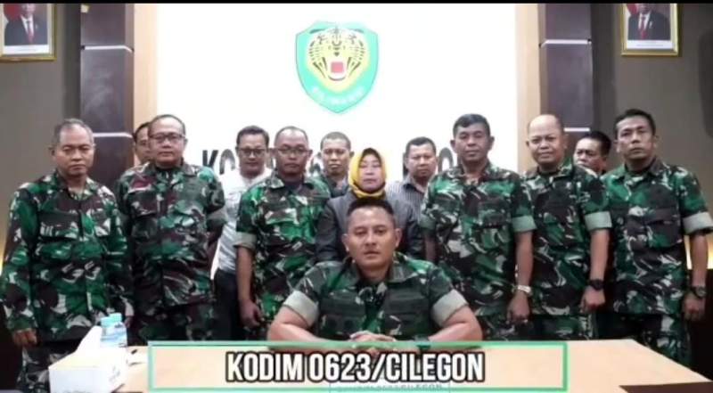 Viral! Video Dandim Cilegon Marahi Anggota DPR RI Effendi Simbolon