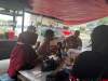 Kapolres Tanjung Balai Mampir Minum Es Cendol di Warung Pak Sahril, terima Curhat Warga