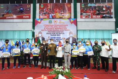 Kontingen PON XX Banten Dibubarkan, Wagub: Kalian Pejuang, Kami Bangga!