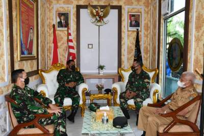 Kunjungi Pangkalan TNI AL TBA, Begini Kata Pangkoarmada Laksda TNI Abdul Rasyid