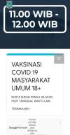 Tangsel Akan Adakan Vaksinansi Massal Kembali, Web Pendaftaran Terpantau Penuh