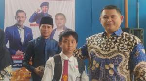 Wakil Sekretaris DPC Demokrat Kab Tangerang Santuni Anak Yatim